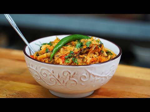 Видео: Лучшая постная капуста [Сладкая] по-постному, с интенсивным мясным вкусом❗❓ | Шеф Пауль Константин