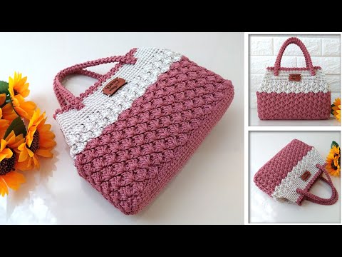 Видео: ВАУ😱 ОЧЕНЬ КРАСИВАЯ СУМКА КРЮЧКОМ ДЛЯ НАЧИНАЮЩИХ