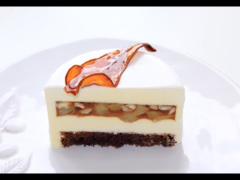 Видео: Муссовый грушевый торт / Pear Mousse Cake