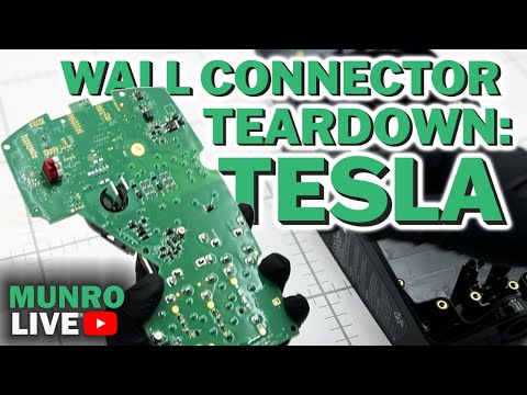 Видео: Разборка домашнего зарядного устройства для электромобиля E1: настенный разъем Tesla