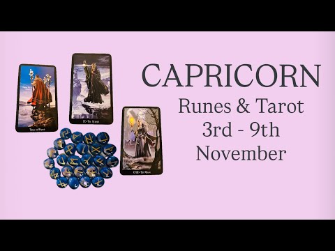 Видео: КОЗЕРОГ 💫 «Крупный ПРОРЫВ наконец-то приносит большое ОБЛЕГЧЕНИЕ!» 3–9 ноября