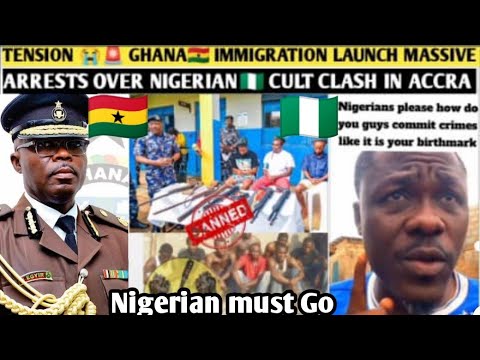 Видео: НАПРЯЖЕННОСТЬ РАСТУТ. ГАНА ДЕПОРТИРУЕТ БОЛЕЕ 1000 НИГЕРИЙЦЕВ ПОСЛЕ СТОЛКНОВЕНИЯ КЛЕТОВ DE@DLY В А...
