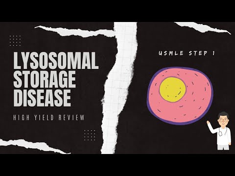 Видео: Лизосомальная болезнь накопления | Обзор высокоэффективного USMLE