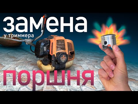 Видео: Замена поршня у триммера. #заменапоршня #ремонттриммера #покостравы