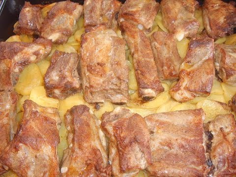 Видео: Рёбра на обед. Маринкины творинки. Всем МИРА и Добра!