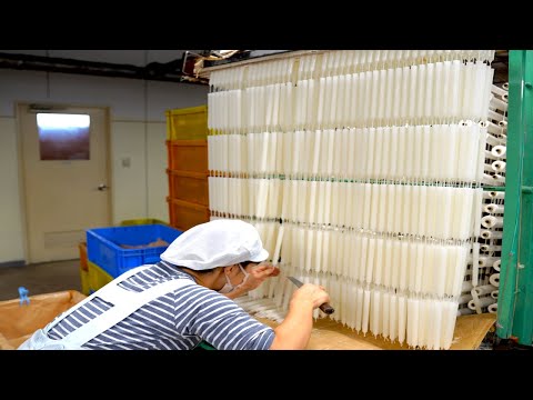 Видео: Процесс массового производства свечей. Японский завод по производству свечей