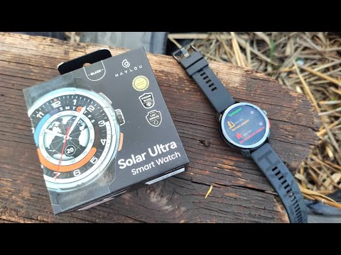 Видео: Смарт часы HAYLOU Solar Ultra