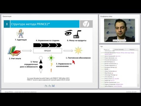 Видео: Метод PRINCE2 ® – лучшая практика проектного управления