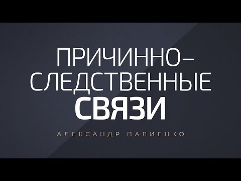 Видео: Причинно–следственные связи. Александр Палиенко.