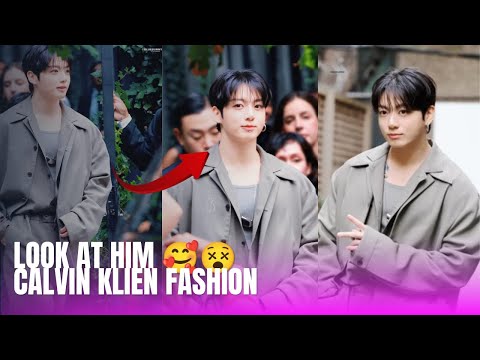 Видео: ПОСМОТРИТЕ НА НЕГО! Чонгук из BTS и Calvin Klein поразили мир на Неделе моды 2025
