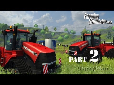 Видео: Farming Sim 2013 ч.2 - Уборка пшеницы, культивация