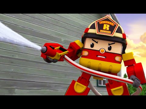 Видео: РОБОКАР ПОЛИ 🔥 Рой и пожарная безопасность - Пожар опасен! (сборник) 🔥 Развивающий мультфильм