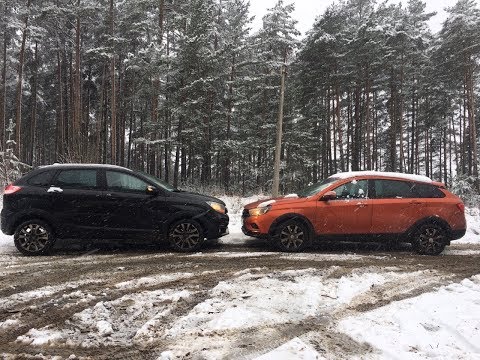 Видео: Лада Веста или XRAY - муки выбора