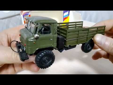 Видео: ГАЗ - 66. " Русская миниатюра" модель1:43. Цинковая чума.