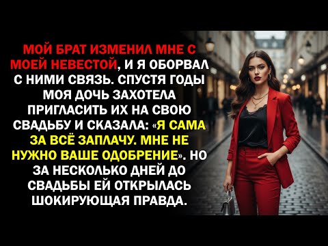 Видео: Мой брат изменил мне с моей невестой, и я оборвал с ними связь. Спустя годы моя дочь захотела...