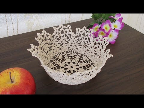 Видео: ВАЗОЧКА КРЮЧКОМ. ЧАСТЬ 1