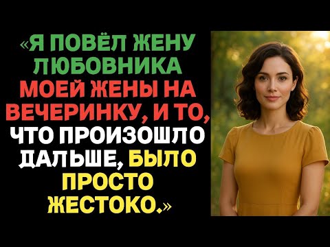 Видео: «Я повёл жену любовника моей жены на вечеринку, и то, что произошло дальше, было просто жестоко.».