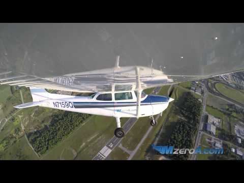 Видео: Крутая спиральная посадка — летная подготовка MzeroA