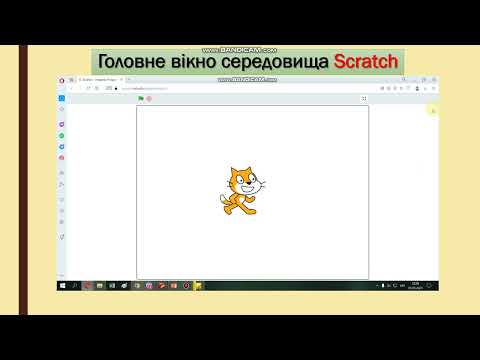 Видео: Лінійні алгоритми та програми (знайомство із середовищем Scratch)