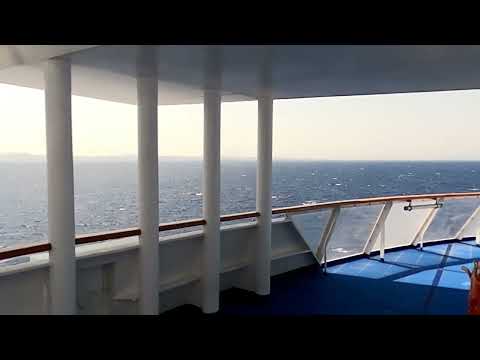 Видео: Круиз Мано Сапанут, июль 2024. Хайфа - Родос - Санторини. Родос на горизонте