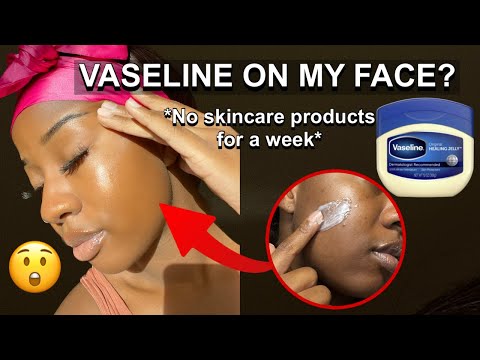 Видео: Я наносила вазелин на лицо каждый день в течение 7 дней!! *сумасшедший результат*🤯😱