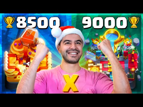 Видео: 😍 Прошел Клеш Рояль Колодами Соперников! 9000 кубков в рубрике ИКС! | Clash Royale