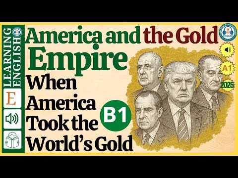 Видео: Америка и золото ⭐ учите английский язык по рассказам (уровень чтения B1)