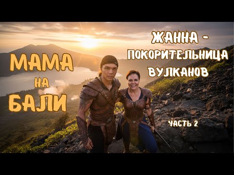 Видео: Рассвет на вулкане Батур | Жанна — покорительница вулканов.