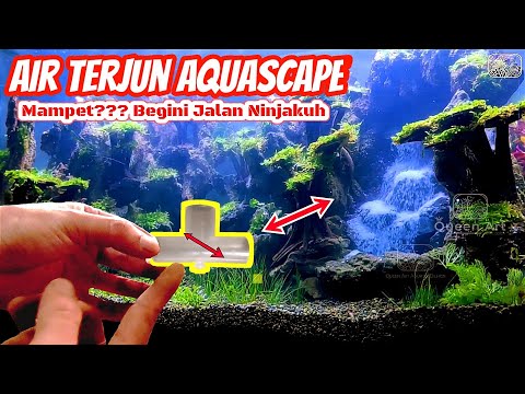 Видео: КАК СДЕЛАТЬ ВОДОПАД АКВАСКЕЙП И ПОСАДИТЬ МОХ АКВАСКЕЙП