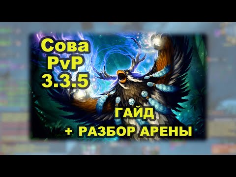 Видео: Гайд: Сова 3.3.5 ПвП + Арена с комментариями