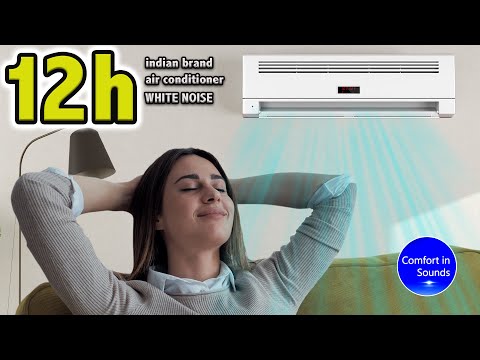 Видео: Кондиционер индийского бренда Шум для глубокого сна, Белый шум для расслабления, сна, снятия стресса