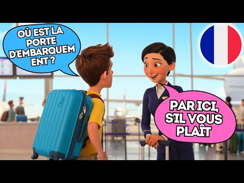 Видео: 10 простых диалогов на французском языке (A1–A2) | Французский для начинающих | В аэропорту