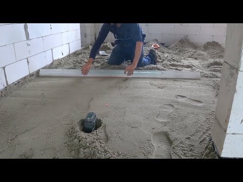 Видео: ✌7.  Floor construction / Полы по грунту сможет каждый