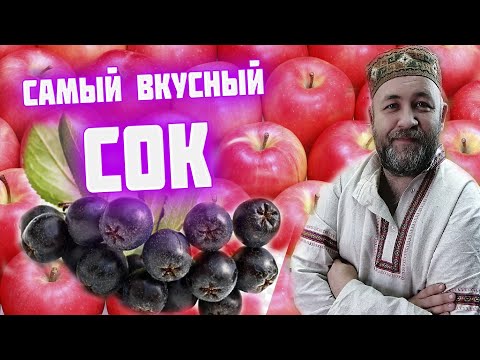 Видео: Самый вкусный СОК на зиму  Сок из яблок и черноплодной рябины в зиму яблочно-черноплодорябиновый сок