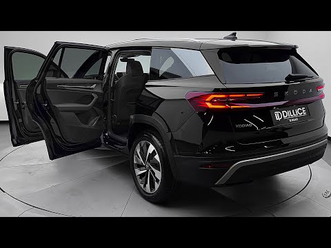 Видео: Skoda Kodiaq (2025) — роскошный семиместный семейный внедорожник