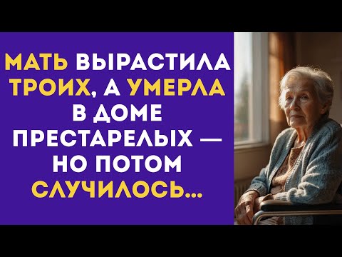 Видео: МАТЬ вырастила ТРОИХ, а УМЕРЛА В ДОМЕ престарелых — но потом СЛУЧИЛОСЬ…