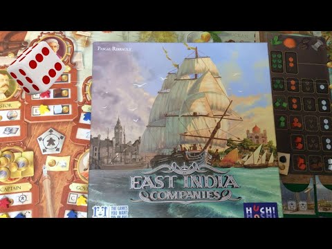Видео: Ост-Индская Компания I Играем в настольную игру. East India Companies board game.