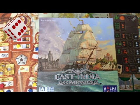 Видео: Ост-Индская Компания I Играем в настольную игру. East India Companies board game.