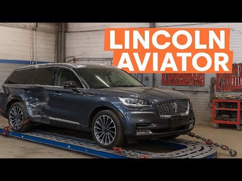 Видео: Жёсткий ремонт Lincoln Aviator после ДТП
