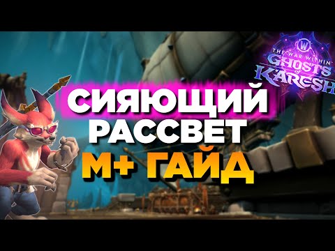 Видео: СИЯЮЩИЙ РАССВЕТ - Мифик+ Гайд // 3 сезон TWW