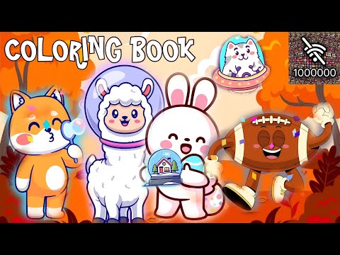Видео: Игры Офлайн☞COLORING BOOK☞#3☜Басы ащы болса, аяғы тәтті болады