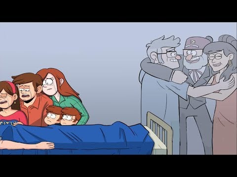 Видео: Комикс Гравити Фолз - Не плачь на моей могиле