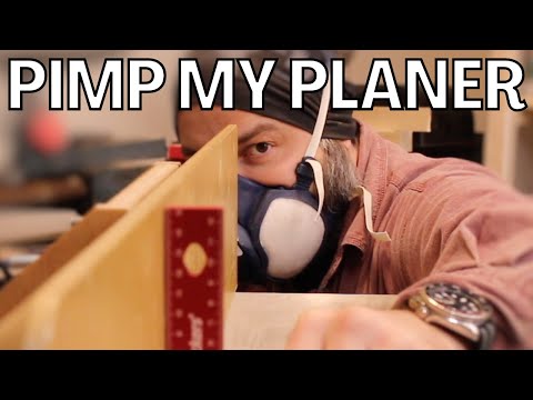 Видео: Прокачка рубанка - Самодельный забор - Scheppach HMS 850 [0077]