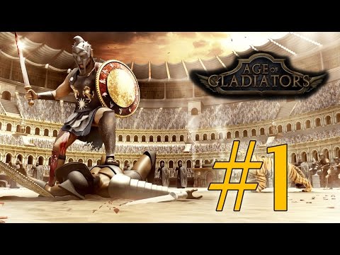 Видео: Age of Gladiators #1 - Влетаем в арену