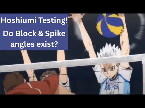 Видео: Тестирование Хосиуми Кораи! Существуют ли углы блока и шипа? - HAIKYU! Лети высоко!