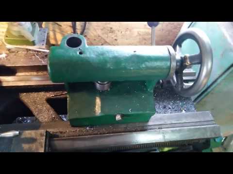 Видео: токарный 1615 ремонт и тюнинг задней бабки