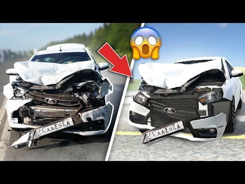 Видео: 😱СРАВНЕНИЕ ПОВРЕЖДЕНИЙ ВАЗ КРАШ ТЕСТ *с реальной жизнью*