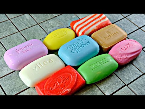 Видео: ASMR cutting dry soap. Soap carving. Satisfying video. No talking. Резка сухого мыла