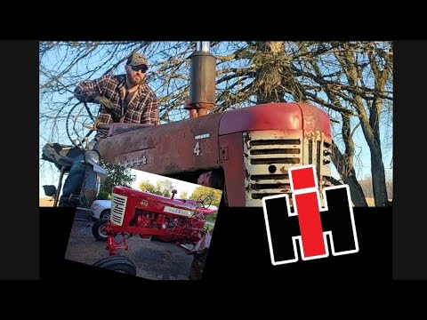 Видео: Ремонт капота и решетки радиатора дизельного двигателя Farmall 450 1957 года выпуска
