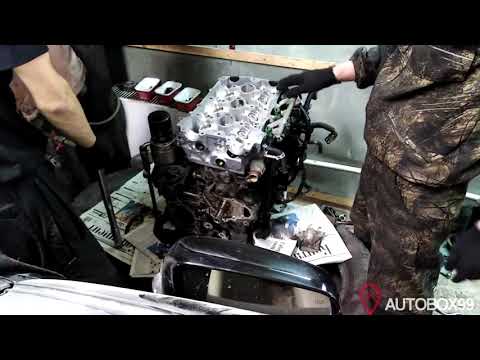 Видео: Сборка ДВС Subaru Outbeck EZ30